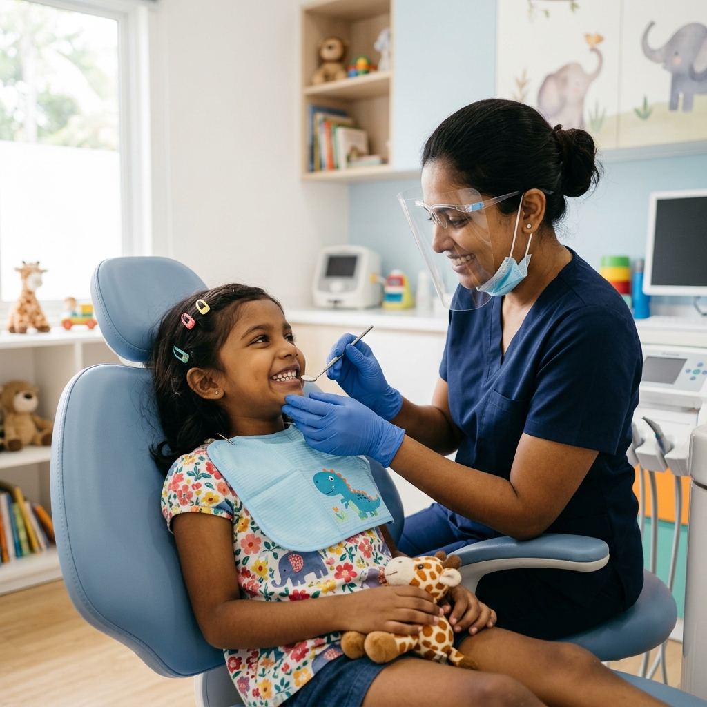 Your child's first dental visit: how to make it a good one
